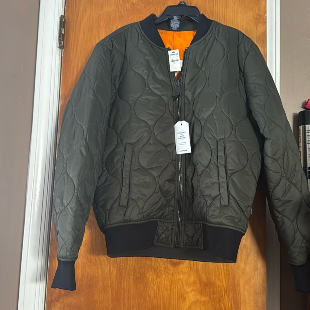 Express men’s reversible coat